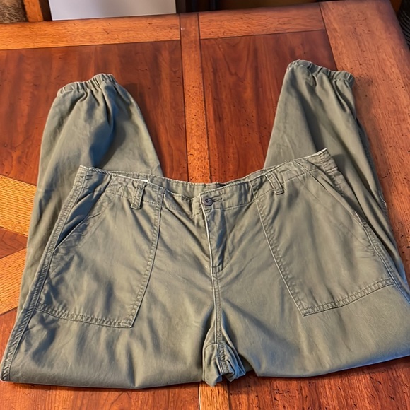 Olive Green Cargo Style Jogger - Picture 3 of 6